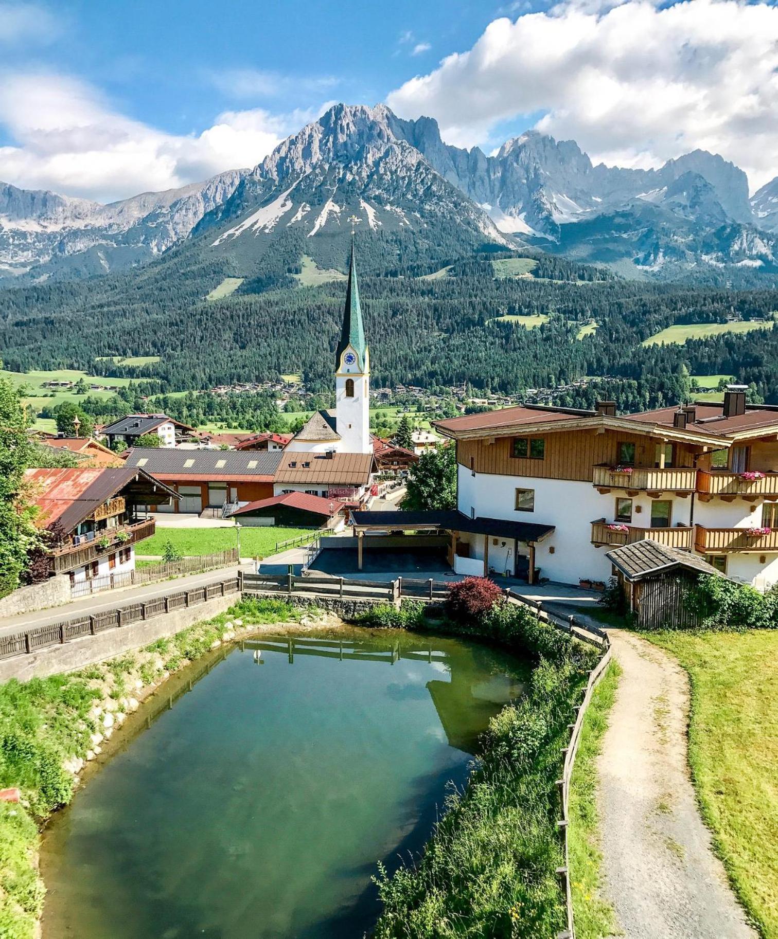 Kaiserapart Ellmau Zentrum Buitenkant foto