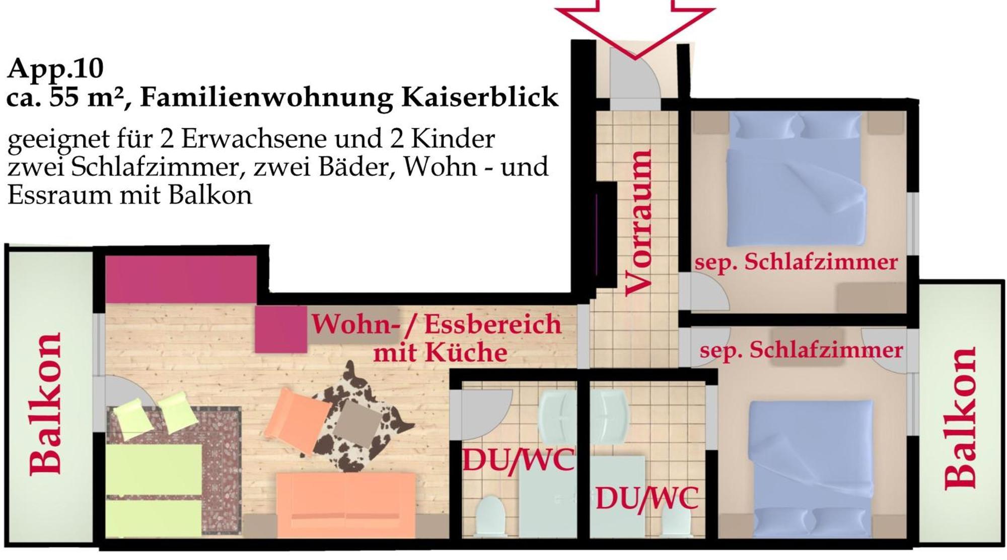 Kaiserapart Ellmau Zentrum Buitenkant foto